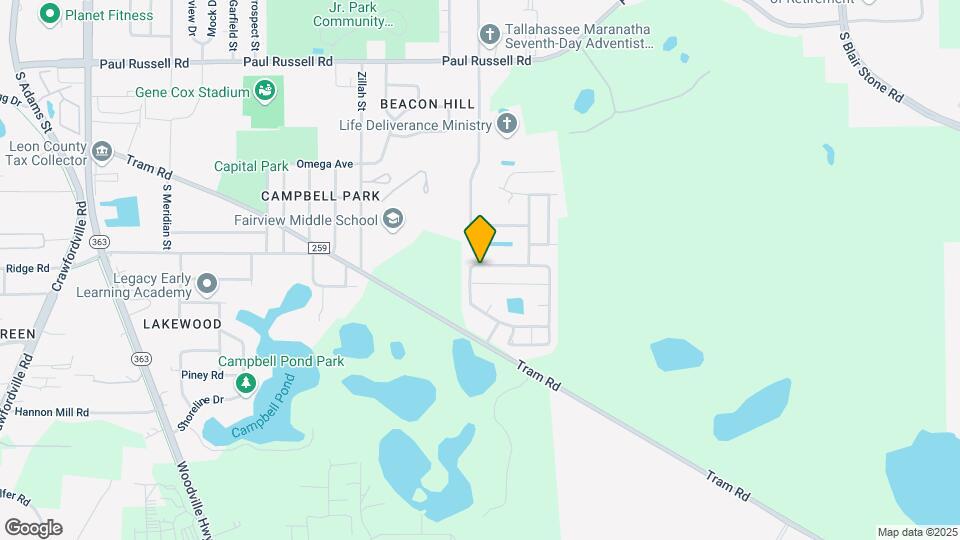 484 Brooke Hampton Dr Map and Location Details