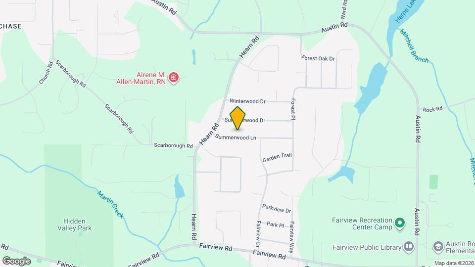 240 Summerwood Ln Mapa y Detalles de la Ubicación