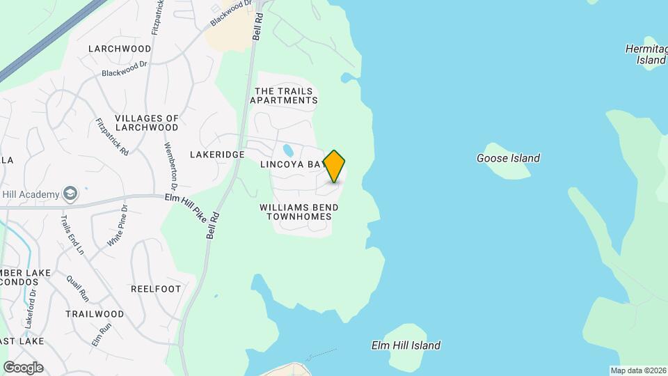 1813 Lincoya Bay Dr Map and Location Details