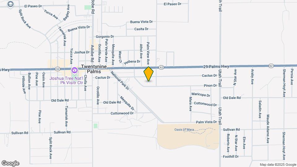 74052 Pinon Dr Map and Location Details