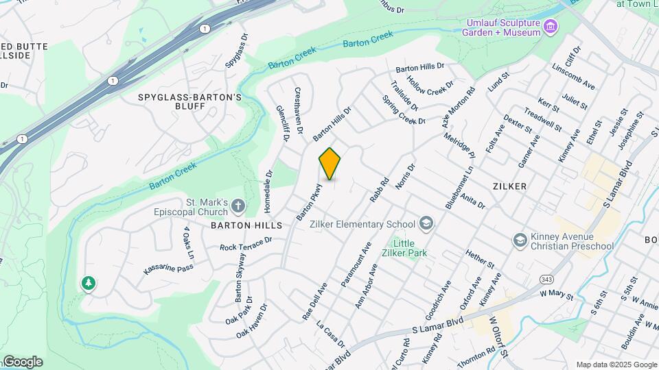 1910 Westridge Dr Map and Location Details