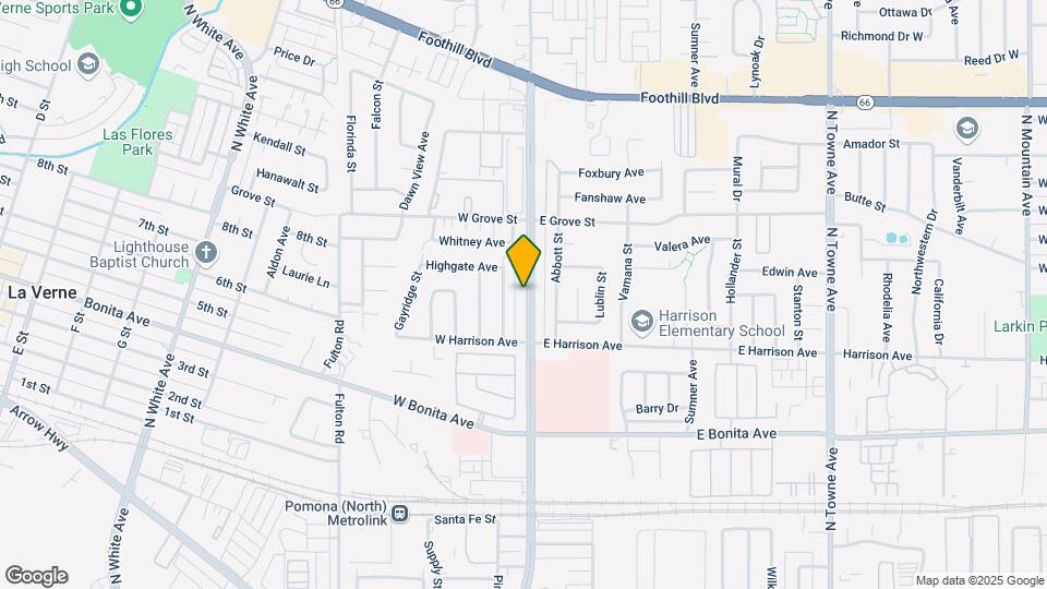 2967 N Garey Ave Map and Location Details