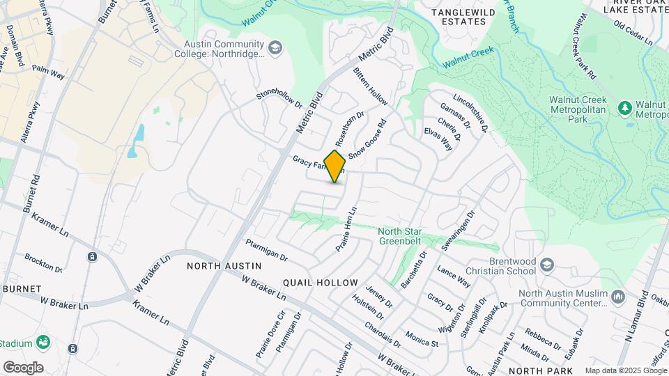 1805 Prairie Knoll Ct Map and Location Details