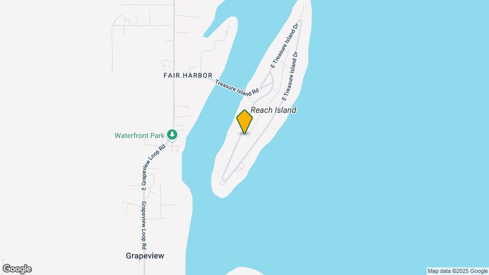 281 E Treasure Island Dr Map and Location Details