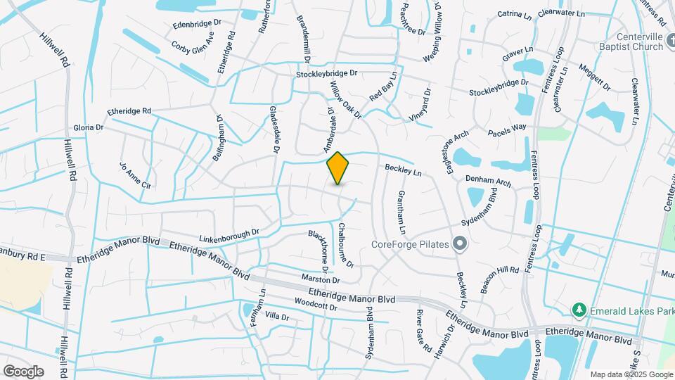 832 Chalbourne Dr Map and Location Details
