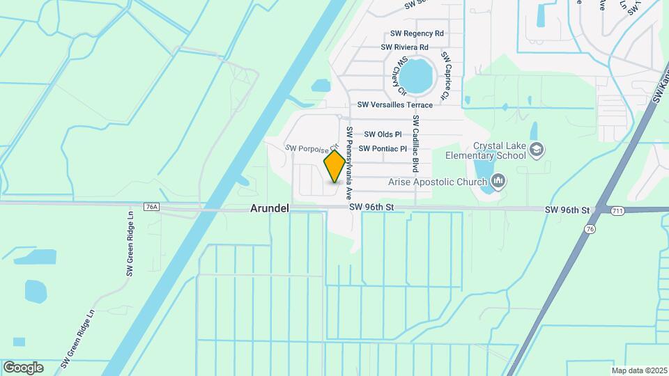 9731 SW Purple Martin Way Map and Location Details