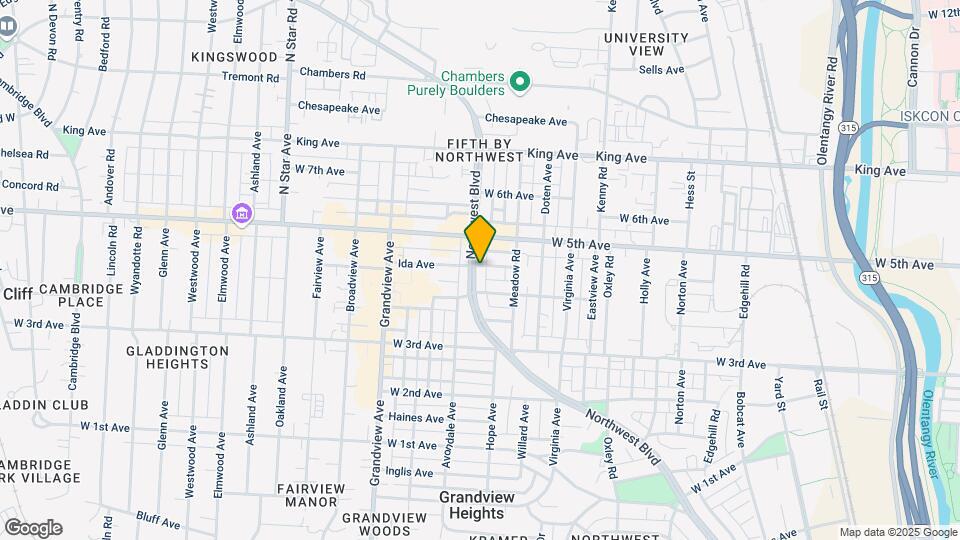 1430-1436 Northwest Blvd Map and Location Details