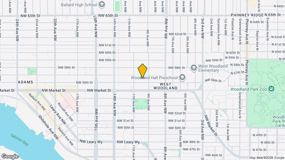 916 NW 56th St Map and Location Details