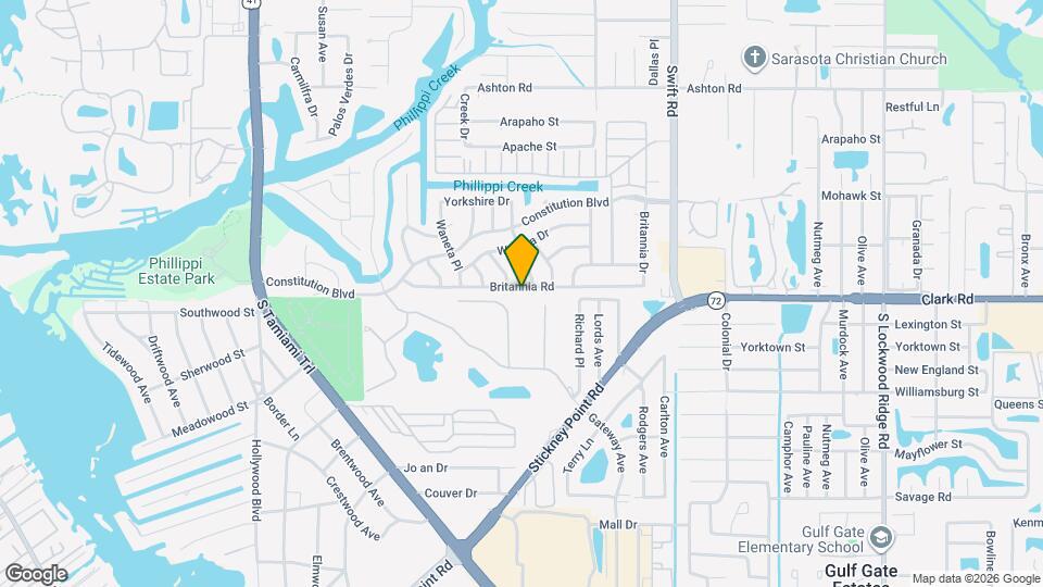 2476 Britannia Rd Map and Location Details