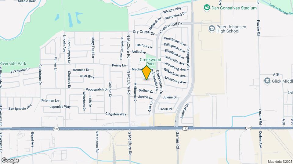 3605 Effingham Ln Mapa y Detalles de la Ubicación