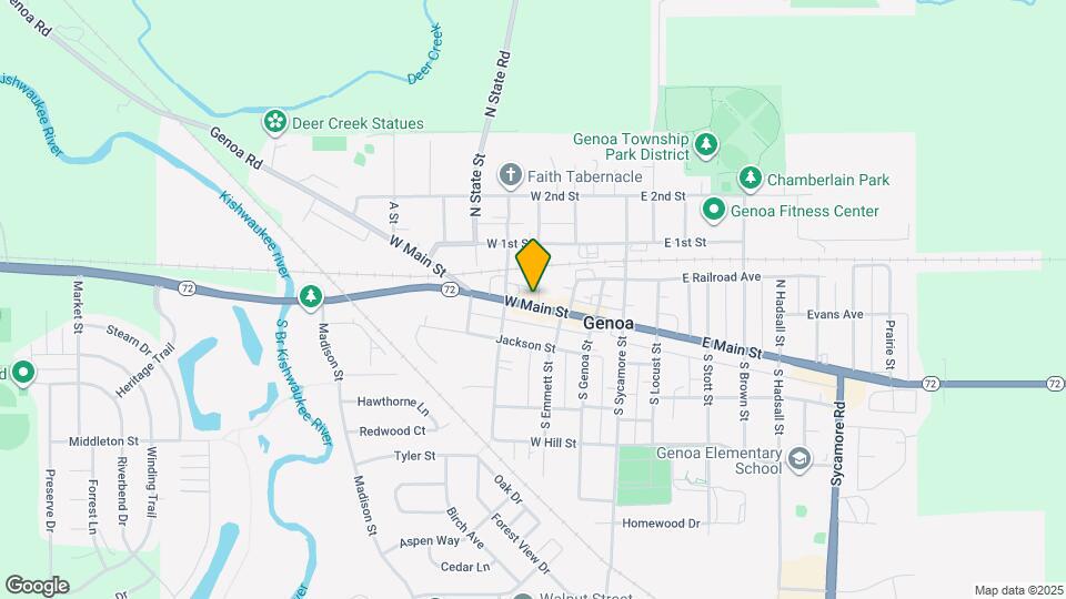 403 W Main St Map and Location Details