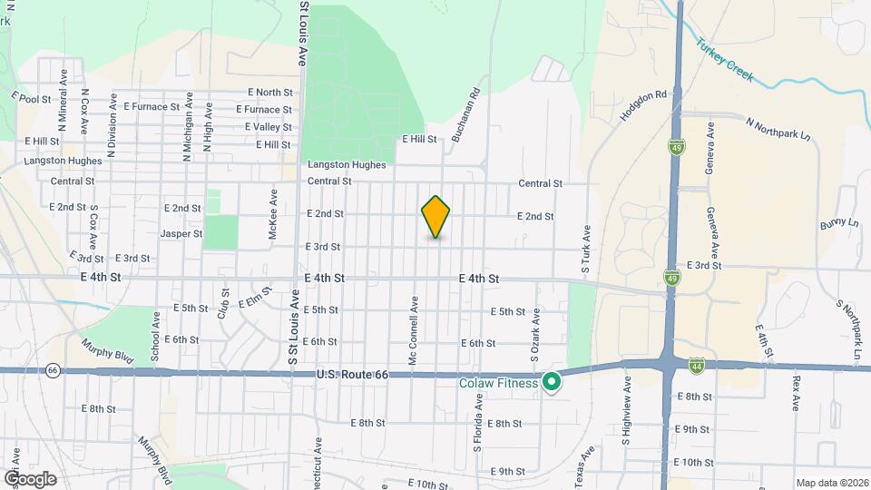 232 S Patterson Ave Map and Location Details