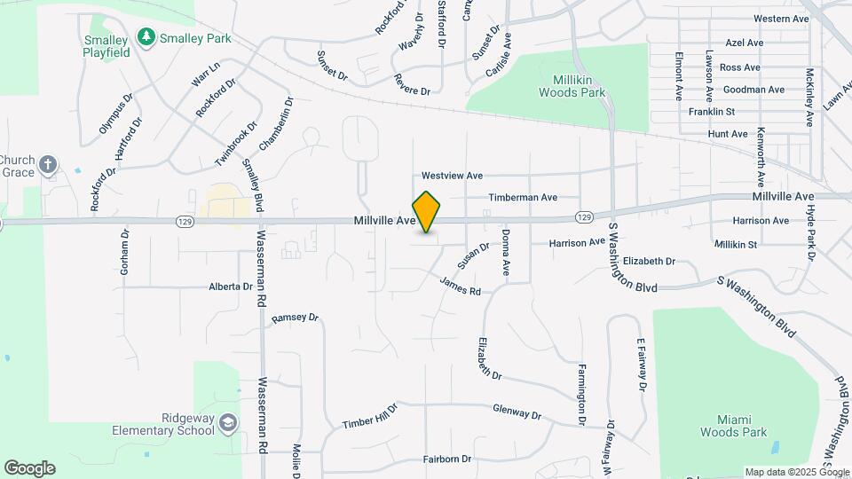 1152 Dennis Ln, Unit #1 Map and Location Details