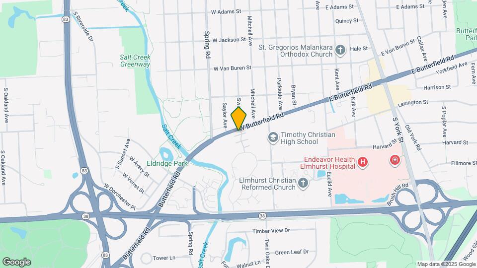 1106 S Eldridge Ln Map and Location Details