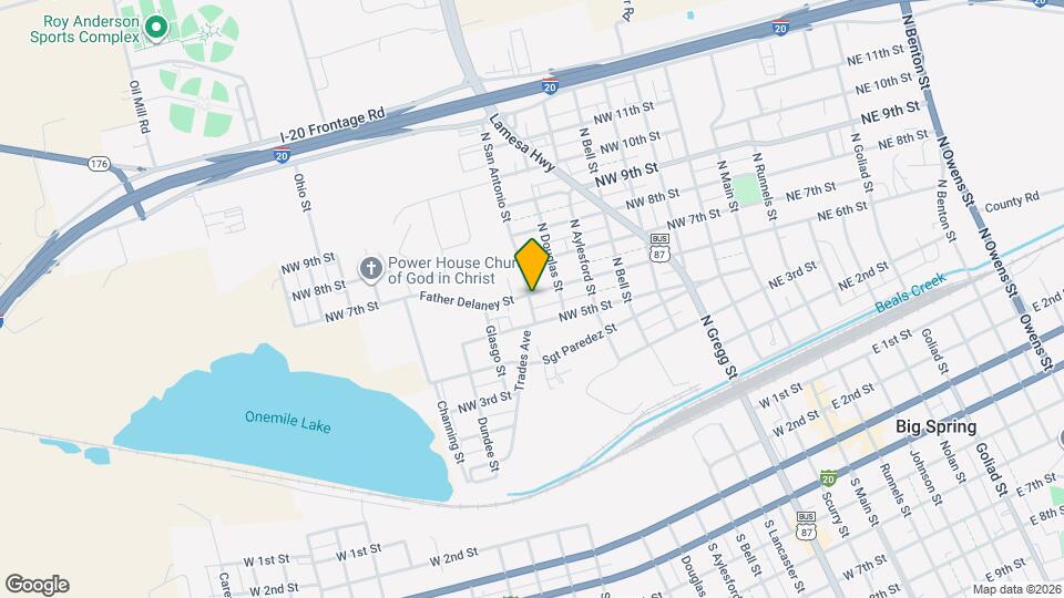 508 N San Antonio St Map and Location Details