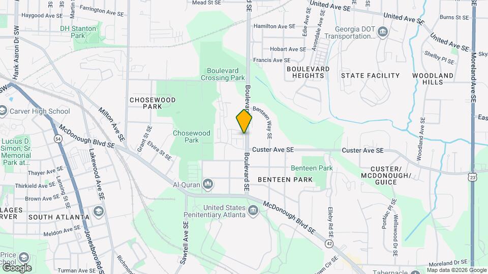 1394 Cozy Cir SE Map and Location Details