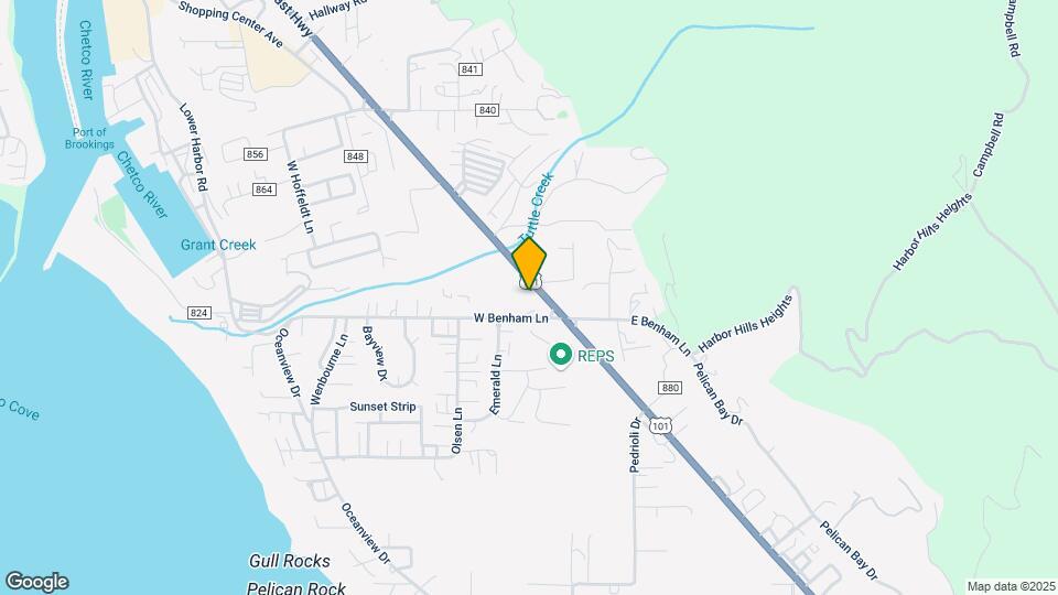 16006 Oregon Coast Hwy Mapa y Detalles de la Ubicación