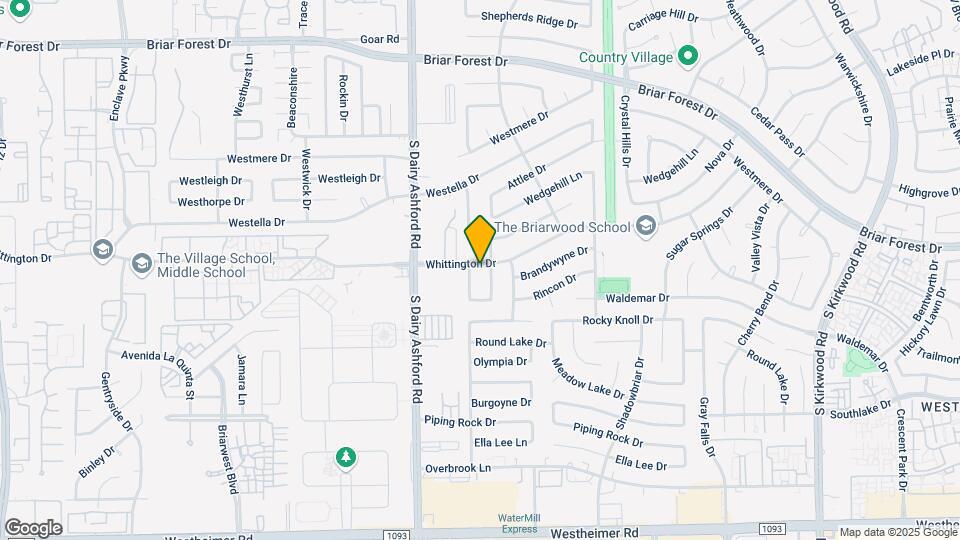 12507 Whittington Dr Map and Location Details