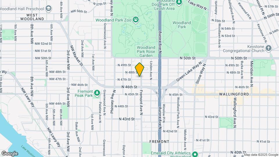 4703 Fremont Ave N Map and Location Details