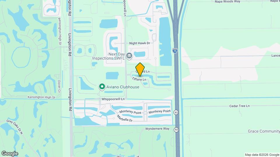 1420 Tiffany Ln Map and Location Details