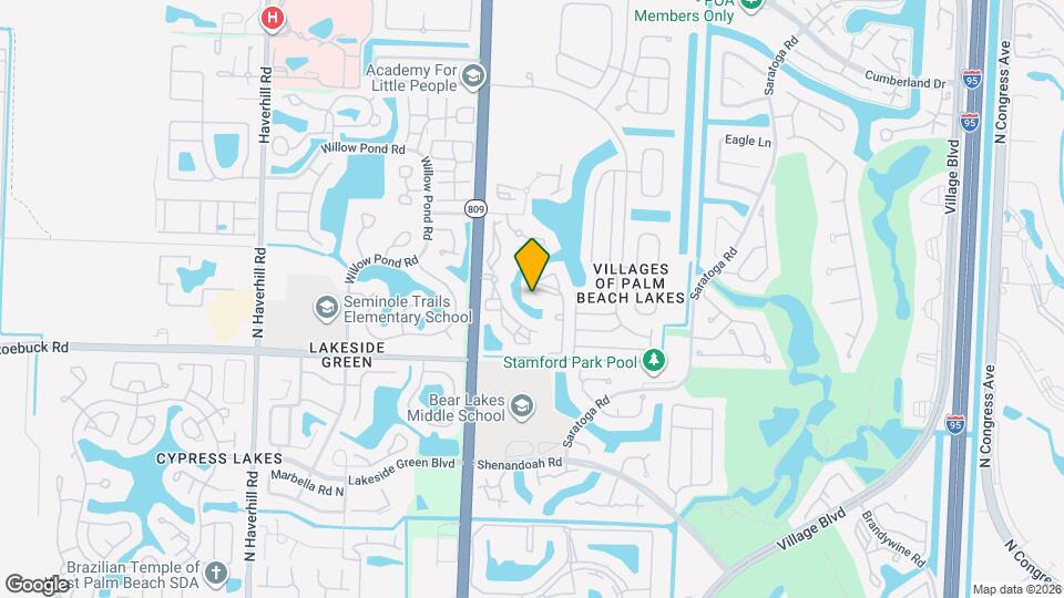 4151 San Marino Blvd, Unit 203 Map and Location Details