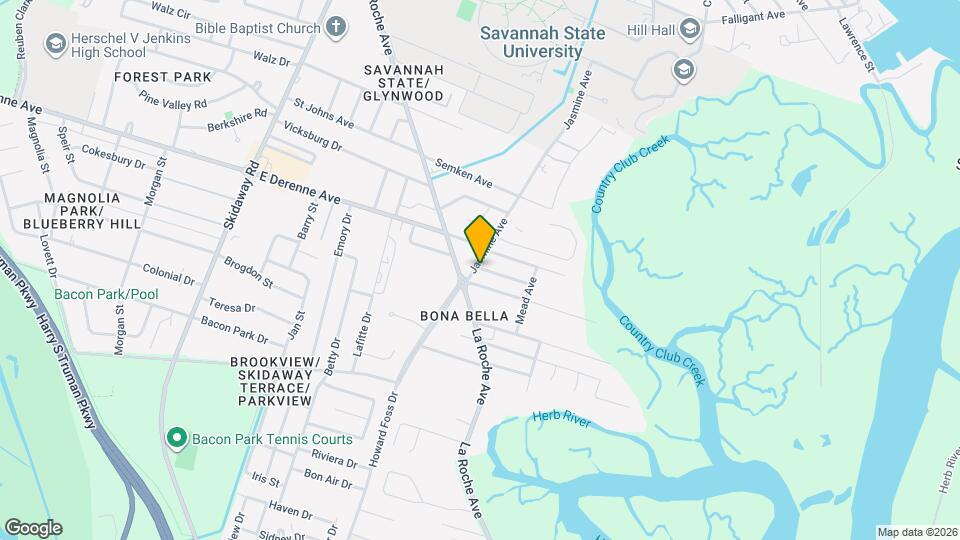 5308 Jasmine Ave Mapa y Detalles de la Ubicación