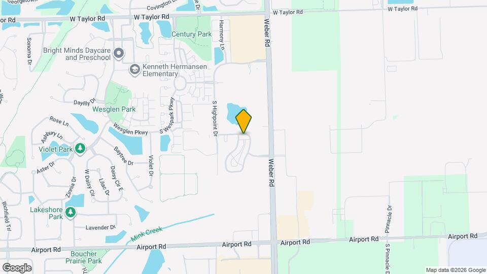 1353 W Alder Creek Dr Map and Location Details