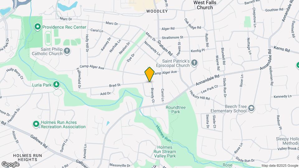 3304 Brandy Ct Map and Location Details