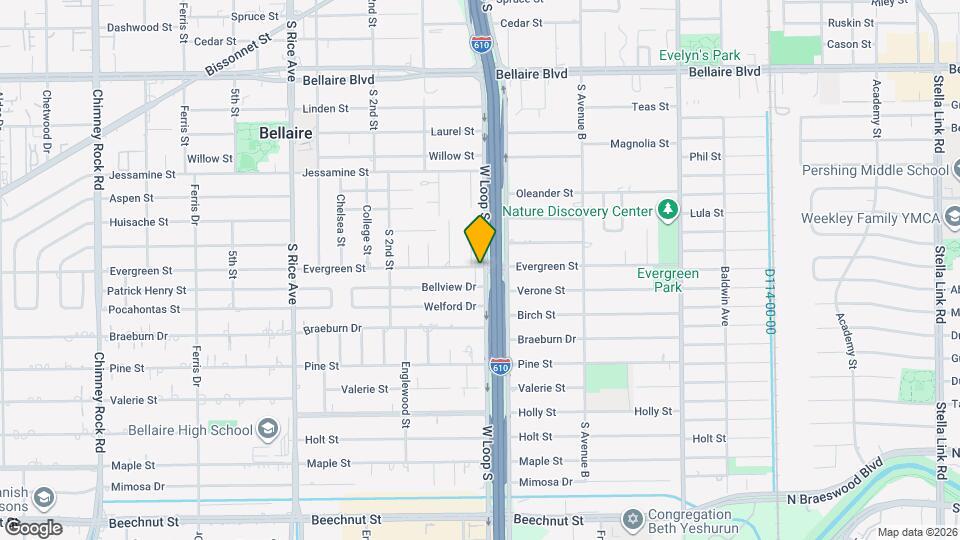 7500 W Loop S Map and Location Details