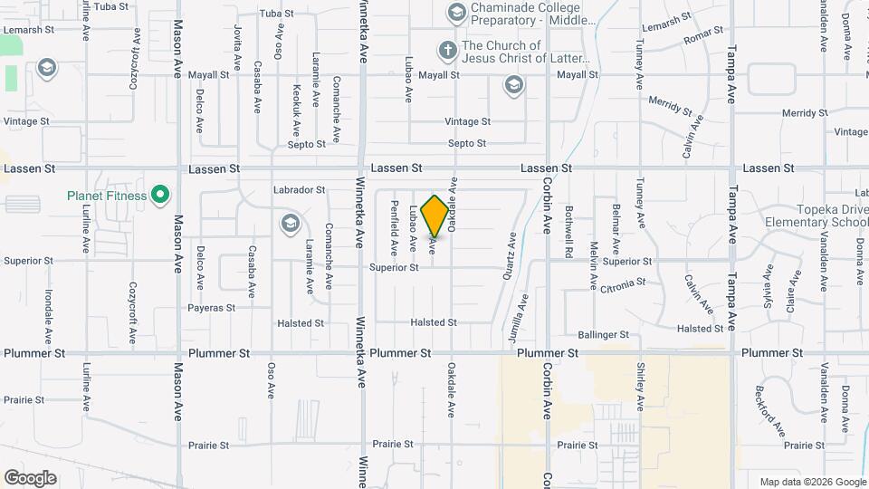 9728 Kessler Ave Map and Location Details