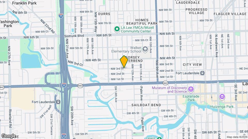 1316 NW 3rd St Map and Location Details