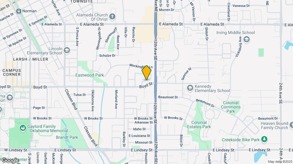 1317 Dustin Dr Mapa y Detalles de la Ubicación