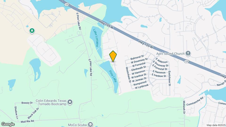 1572 E Pine Lake Cir Map and Location Details