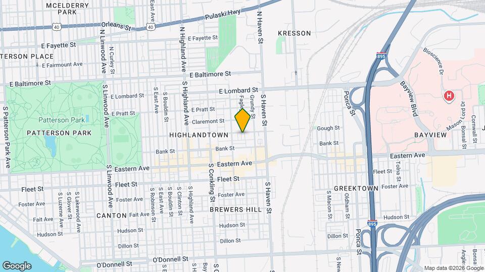 309 Fagley St Map and Location Details