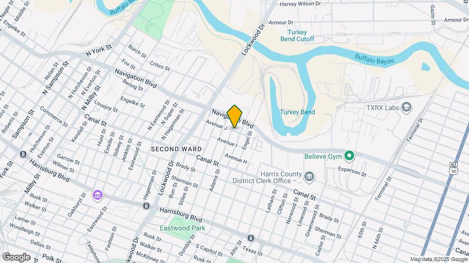 5109 Avenue J Map and Location Details