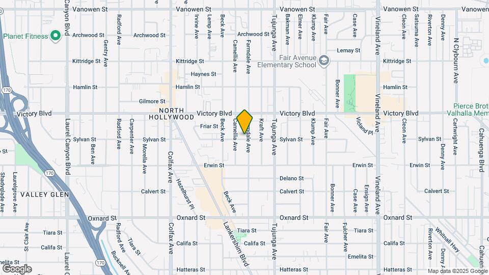 6301 Farmdale Ave Map and Location Details