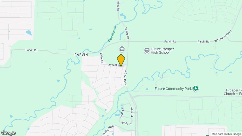 1291 Crescent Ln Map and Location Details