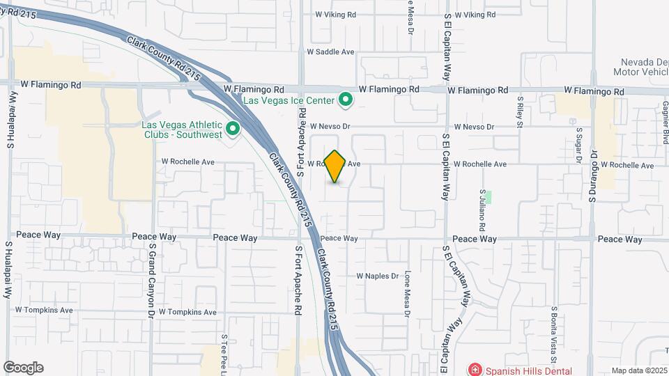 4365 Desert Dancer Way Map and Location Details