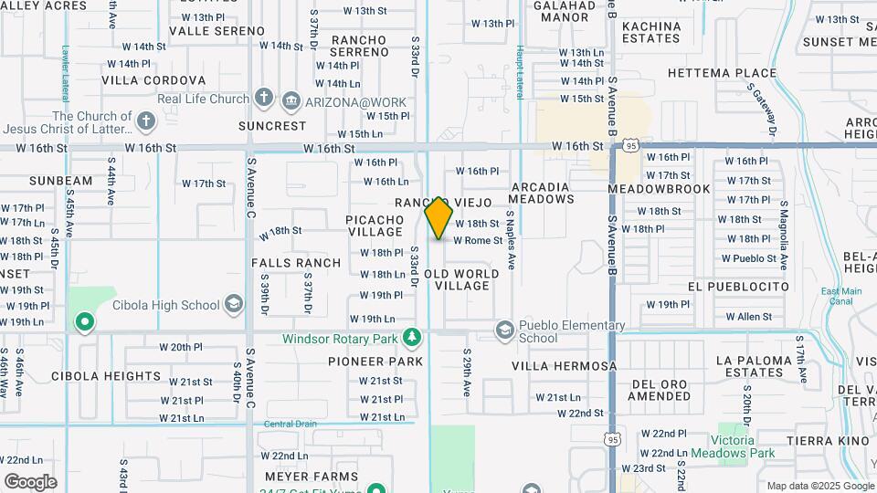 1830 S Athens Ave Map and Location Details