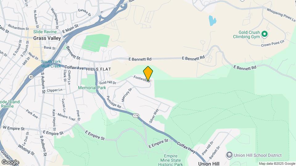 10815 Footwall Dr Map and Location Details