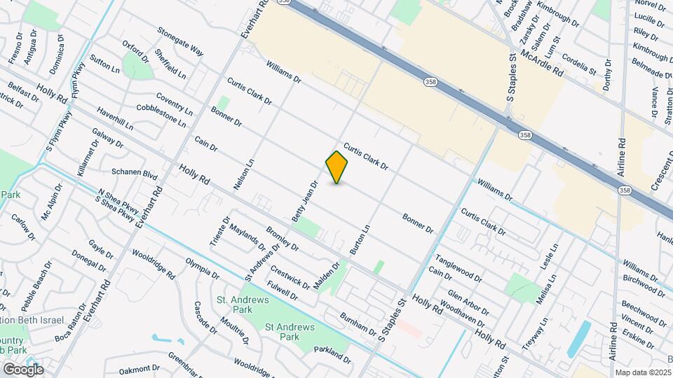 5225 Bonner Dr Mapa y Detalles de la Ubicación