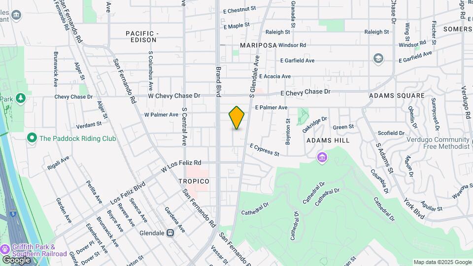 1238 S Maryland Ave Mapa y Detalles de la Ubicación