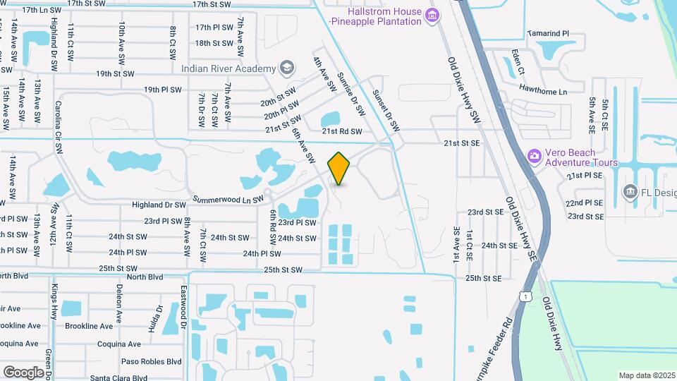 2320 Water Oaks Ln Map and Location Details