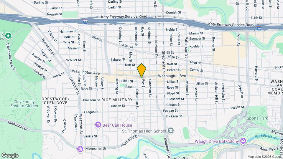 902 Reinerman St Mapa y Detalles de la Ubicación