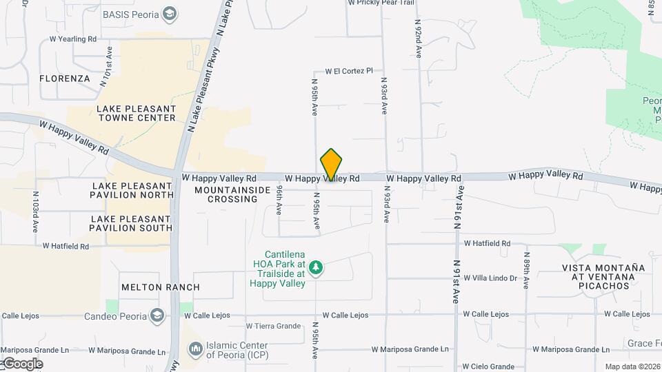 9464 W Fallen Leaf Ln Map and Location Details