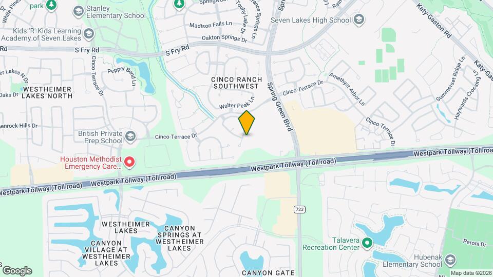 9502 Herons Grove Ln Map and Location Details