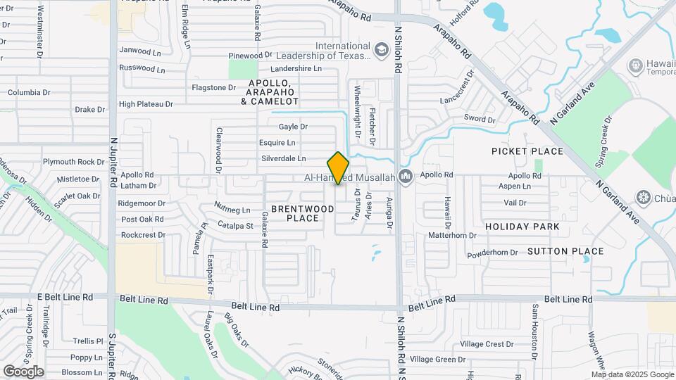 3710 Altair Dr Map and Location Details