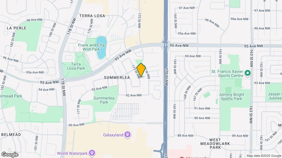 9323-9173 173 St NW Map and Location Details