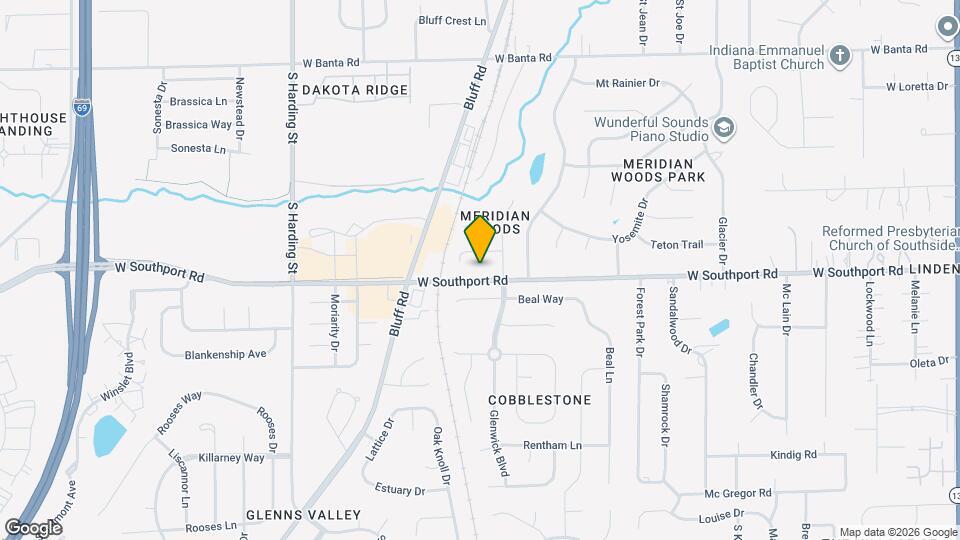 1108 W Southport Rd Map and Location Details