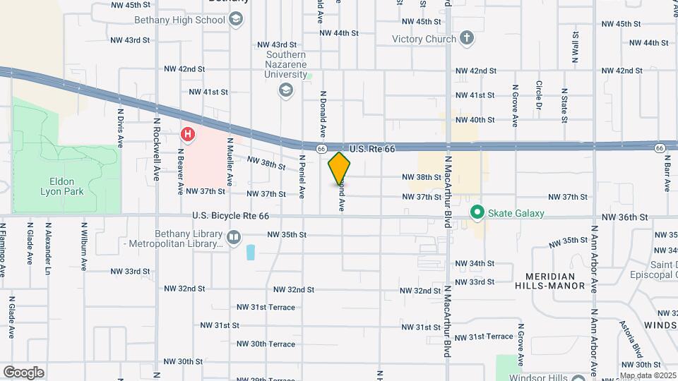3803 N Redmond Ave Map and Location Details